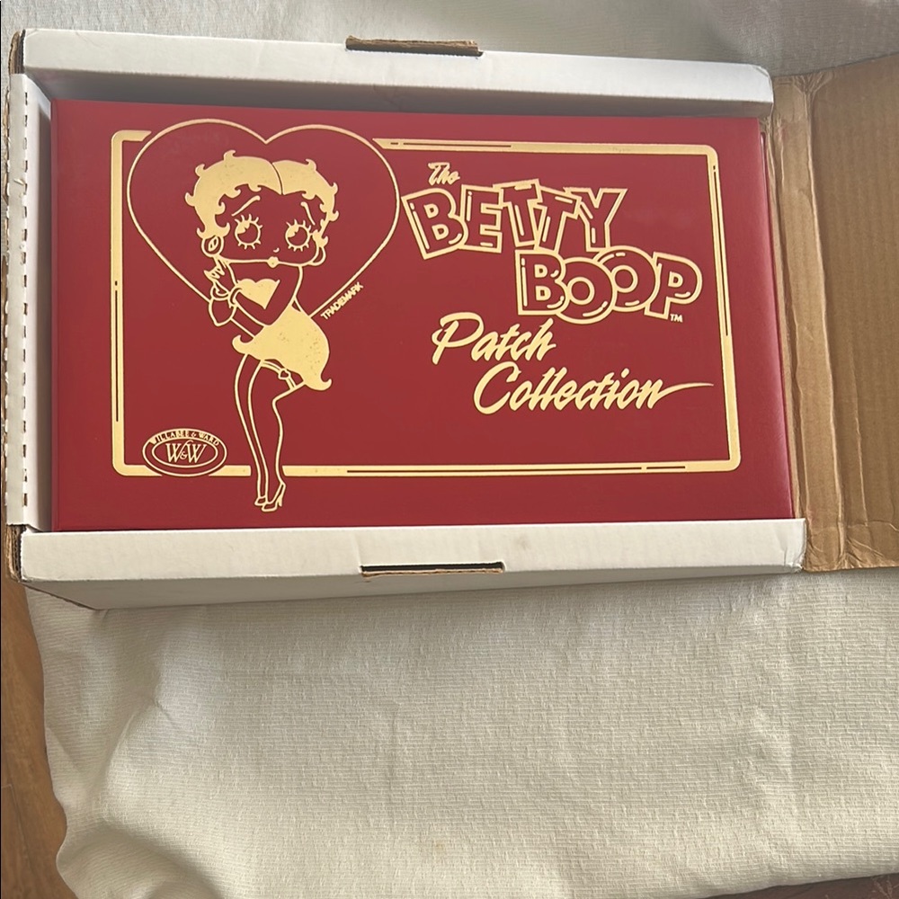 Betty Boop Patch Collection Box